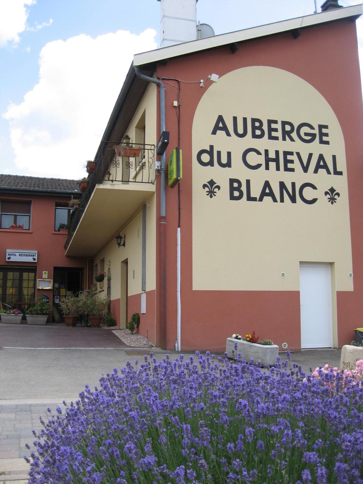Logis Hotel Restaurant Auberge Du Cheval Blanc Chamouilley Exterior foto